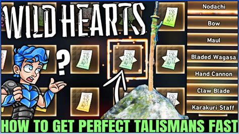 Wild hearts talisman spreadsheet